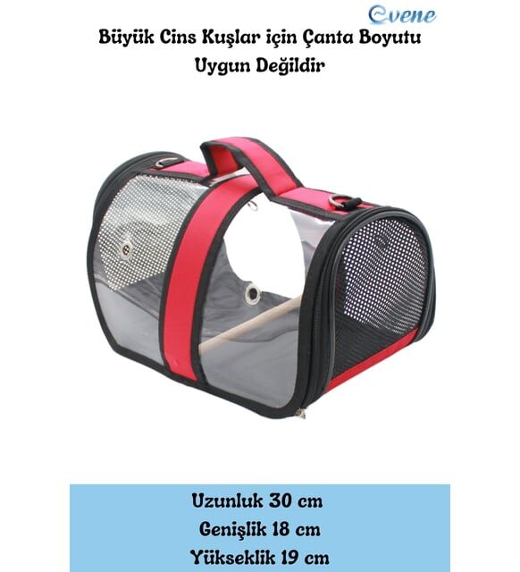 ELEN Kuş Taşıma Çantası Flybag (6 RENK)