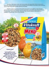 *27020-VITAKRAFT MENU KANARYA YEMİ 500 GR 12'Li
