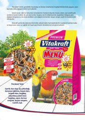 *27030-VITAKRAFT MENU PARAKET YEMİ 1000 GR 5'li