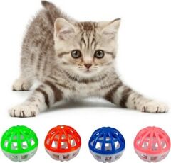 Olc Zilli Top Kedi Oyuncağı 100'lü