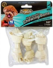 *202692-DogLife Düğüm Kemik Beyaz 18-20 Gr. 3'lü