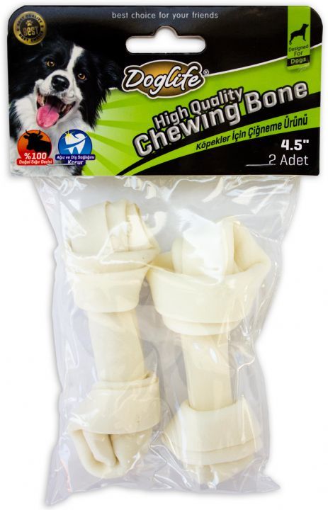 *202693-DogLife Düğüm Kemik Beyaz 30 Gr. 2'li