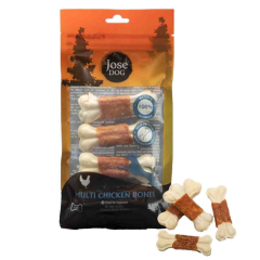 Jose Dog Tavuk Sargılı Pres Kemik 7 Cm 4’lü