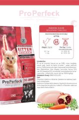 PRO PERFECK PREMİUM TAVUKLU NARLI HAVUÇLU YAVRU KEDİ MAMASI 10 KG