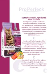 PRO PERFECK PREMİUM KISIRLAŞTIRILMIŞ SOMONLU PORTAKALLI KEDİ MAMASI 10 KG