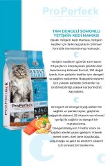 PRO PERFECK PREMİUM YETİŞKİN SOMONLU PORTAKALLI KEDİ MAMASI 10 KG