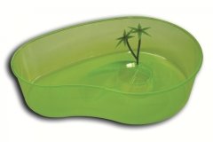 *40103-Ti-Sert Kaplumbağa Bahçesi Büyük 40x10 cm