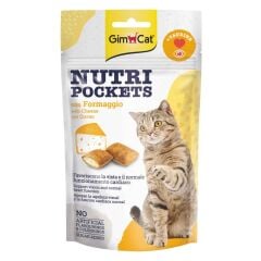 GimCat NutriPockets Peynir&Taurin Mix 60 Gr.