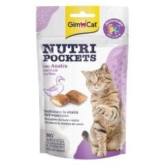 GimCat NutriPockets Ördek&Multivitamin 60 Gr.