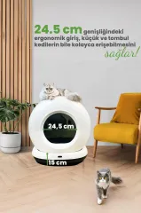 YDM OVAL AKILLI KEDİ TUVALETİ