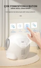 YDM UZAY KAPSÜLÜ AKILLI KEDİ TUVALETİ