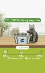 YDM ÇELİK OTOMATİK SU SEBİLİ OVAL