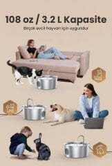 YDM ÇELİK OTOMATİK SU SEBİLİ YUVARLAK