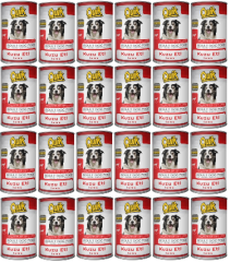 *PIMN-001-Quik Köpek 415 gr Kuzu Etli Konservesi 24'lü