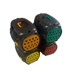 Can's Kalpli Kedi Taşıma Siyah 10'lu 48X32X31 h