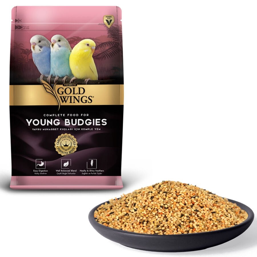 GWP-003 Gold Wings Premium Yavru Muhabbet 1 kg 6'lı