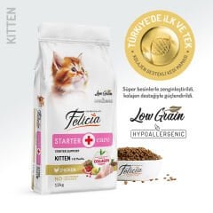 Felicia 12 Kg Kolajenli Tavuklu Az Tahıllı Yavru Kedi Maması