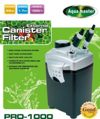 PRO-1000 Aqua Master Dış Filtre 1000 LT.