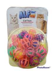 *ALFCat00145 Zilli Kedi Oyun Topu 45'li