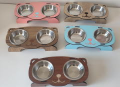 FLY Köpek Şekilli Mama Kabı 2’li