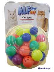 ALFCat00545 Zilli Kedi Oyun Topu 45'li