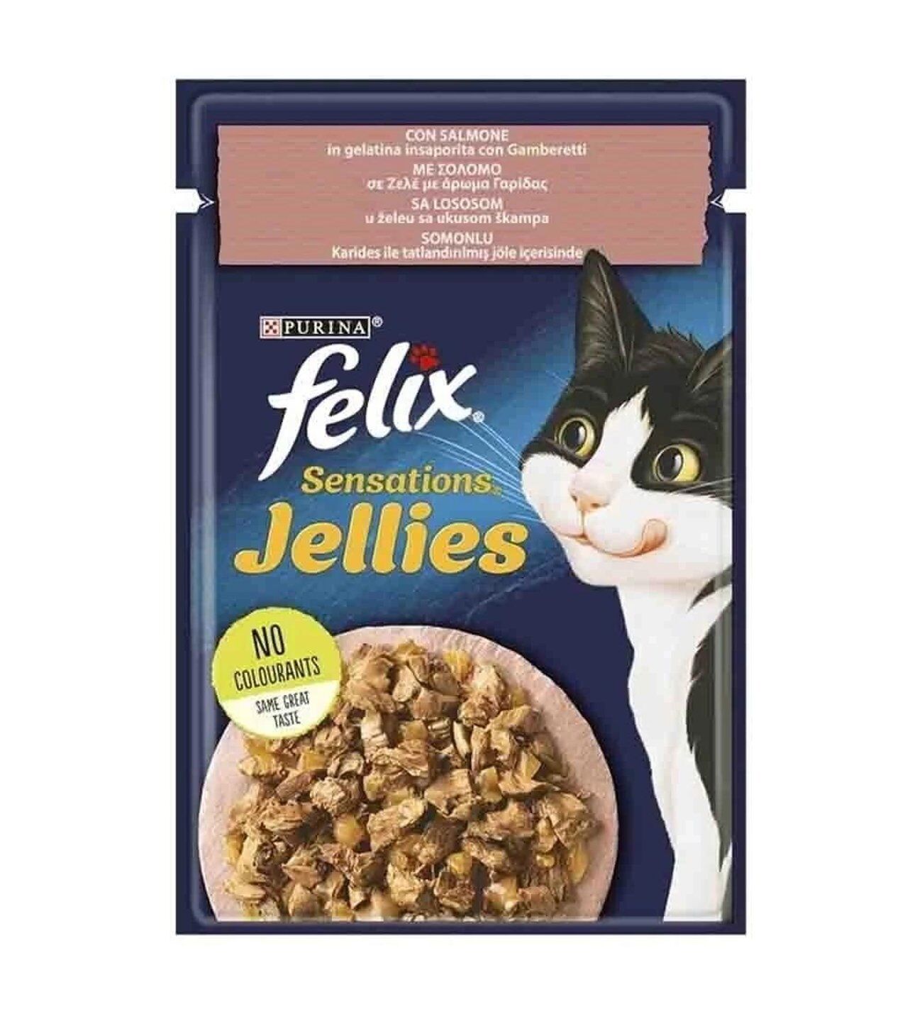 Felix Somon Karides 85 gr Yetişkin Kedi Yaş Maması