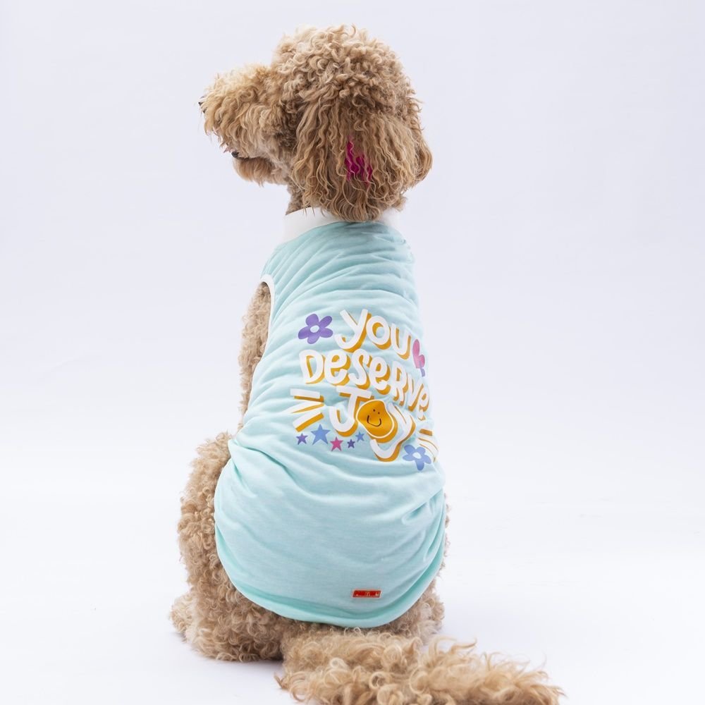 24852 Pawstar Joy Big T-Shirt Mint 3XL-4XL-5XL-6XL-7XL(New Collection)