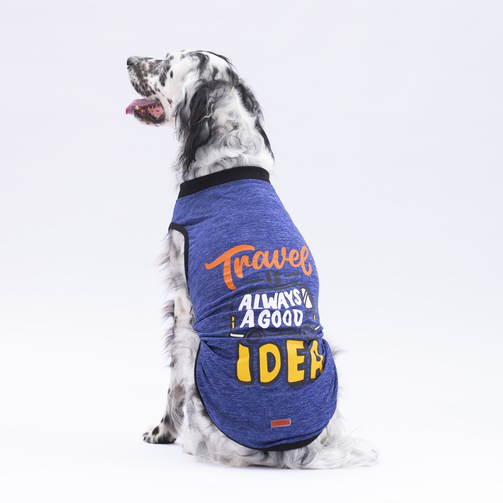 24860 Pawstar Travel Big T-Shirt Navy Blue3XL-4XL-5XL-6XL-7XL(New Collection)