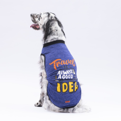 24860 Pawstar Travel Big T-Shirt Navy Blue3XL-4XL-5XL-6XL-7XL(New Collection)