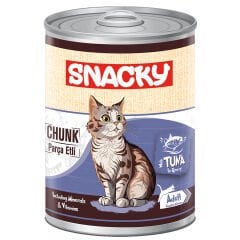 Snacky Ton Balıklı Kedi Konservesi 400 Gr. 12'li
