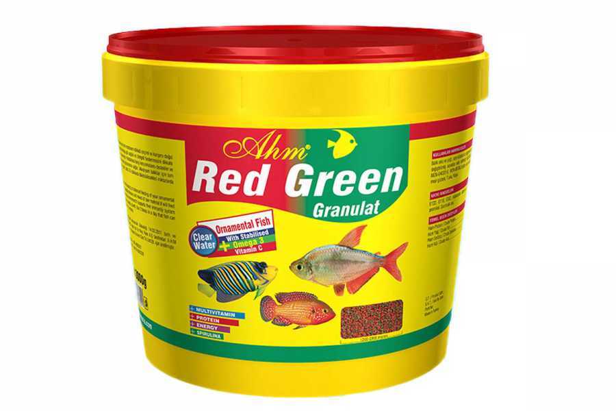 Ahm Red Green Granulat 10 lt. 3 Kg.