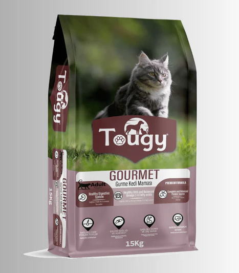 Tougy Gurme Yetişkin Kedi Maması 15 Kg.