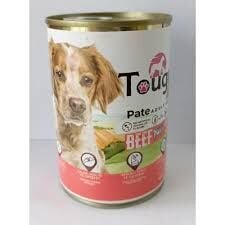 Tougy Pate Biftekli Köpek Konservesi 400 Gr. 20'li
