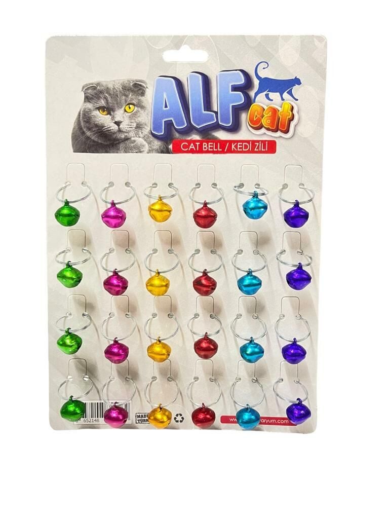 AlfCat Kedi Zili Lüx Mix 24'lü