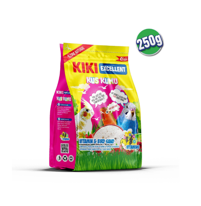 KIKI Excellent Kuş Kumu 12'li