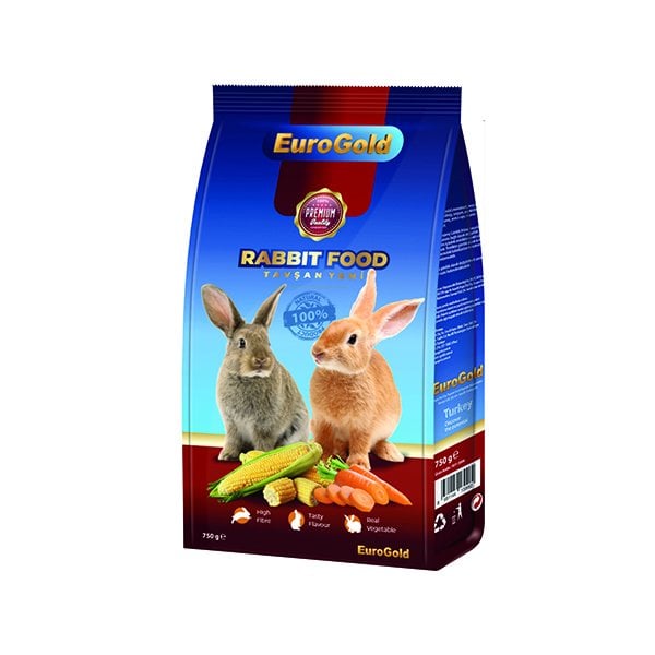*451-3006-EuroGold Tavşan Yemi 750 gr. 5'li