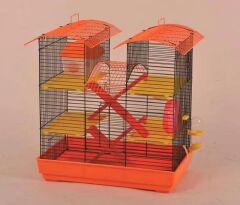M025 Hamster Kafesi Büyük Boy 45,5x28,5x45