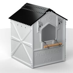 Demonte Taraftar Plastik Muhabbet Yuvası Mısır Granülü Hediyeli 12'li