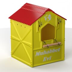 Demonte Taraftar Plastik Muhabbet Yuvası Mısır Granülü Hediyeli 12'li