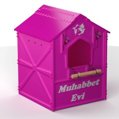 Demonte Mix Plastik Muhabbet Yuvası Mısır Granülü Hediyeli 12'li