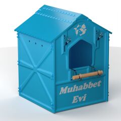 Demonte Mix Plastik Muhabbet Yuvası Mısır Granülü Hediyeli 12'li