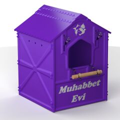 Demonte Mix Plastik Muhabbet Yuvası Mısır Granülü Hediyeli 12'li