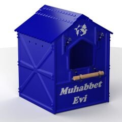 Demonte Mix Plastik Muhabbet Yuvası Mısır Granülü Hediyeli 12'li