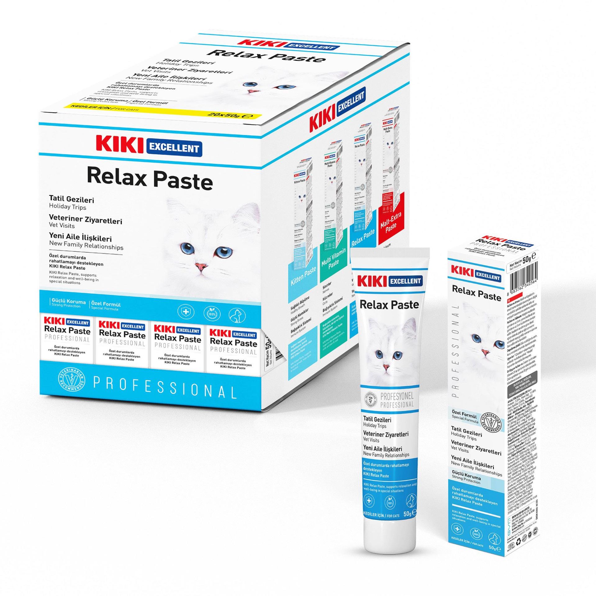 KIKI Excellent Kedi Relax Paste 50 Gr.