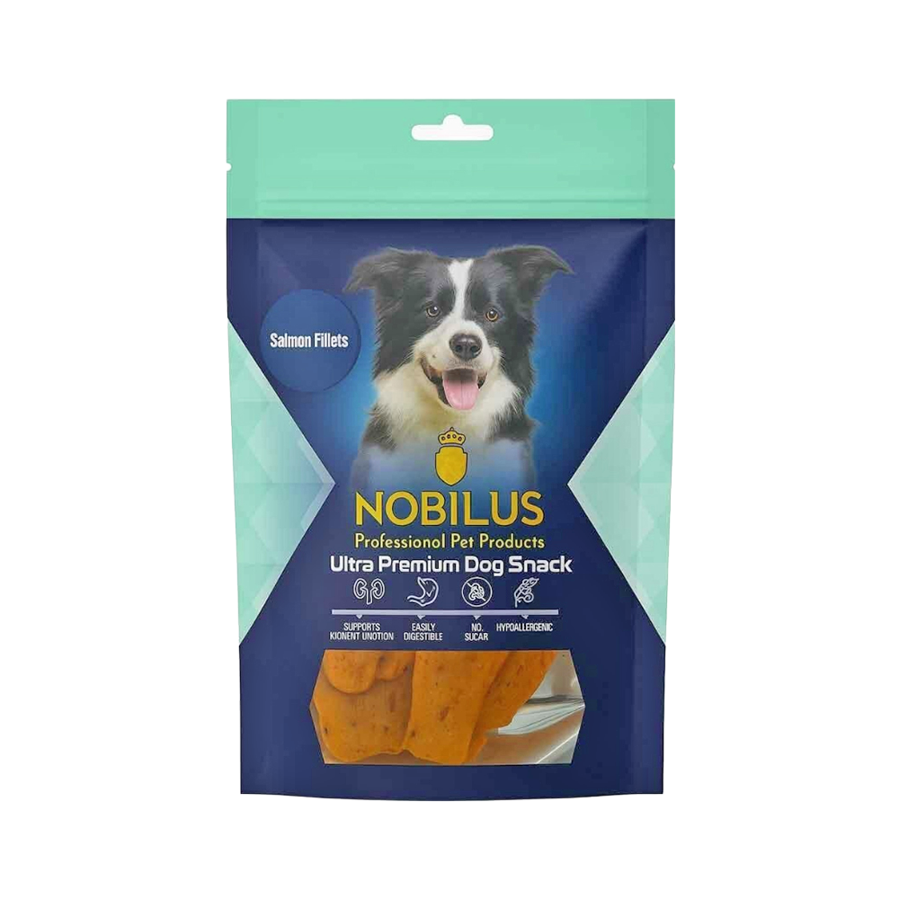 Nobilus Somon Fileto Köpek Ödül Maması (80 g)