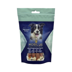 Nobilus Tavşan Etli ve Kalsiyum Kemik Köpek Ödül Maması (80 g)