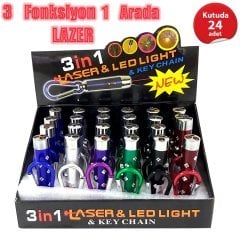 Lüx Lazer Kedi Oyuncağı 24'lü