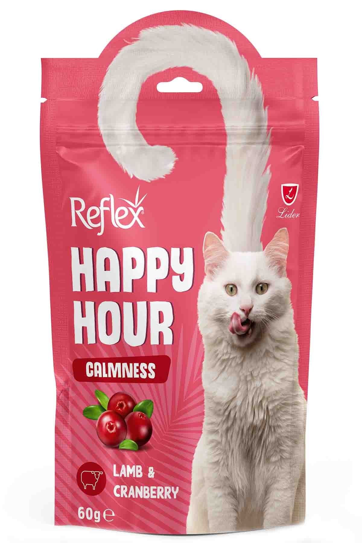 RFT-046 Reflex Happy Hour Sakinleşmeyi Destekleyici Kedi Ödül Maması 60 Gr.