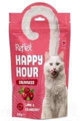 RFT-046 Reflex Happy Hour Sakinleşmeyi Destekleyici Kedi Ödül Maması 60 Gr.