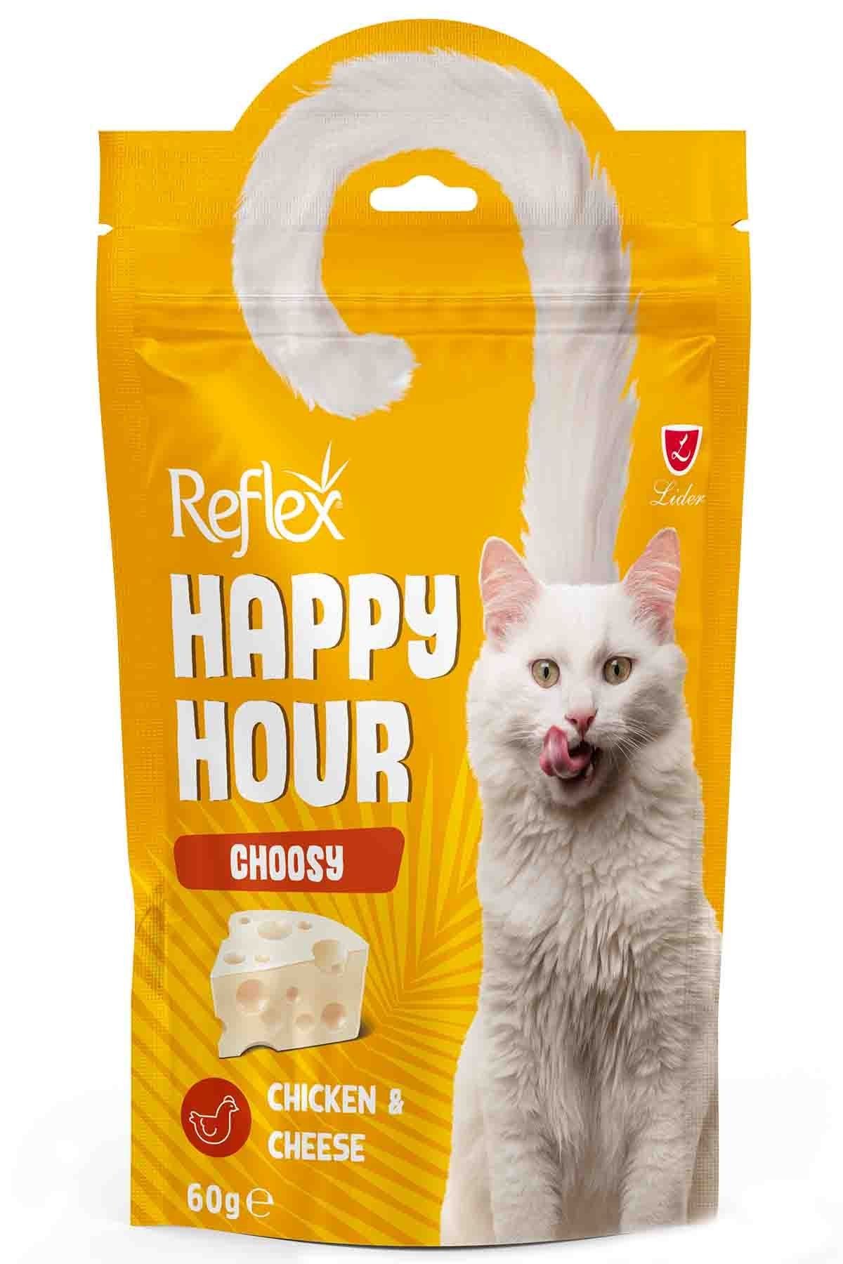 RFT-048 Reflex Happy Hour Seçici Kediler İçin Ödül Maması 60 Gr.